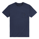 Ditchling Back Logo Pocket Tee - Navy Blue-2
