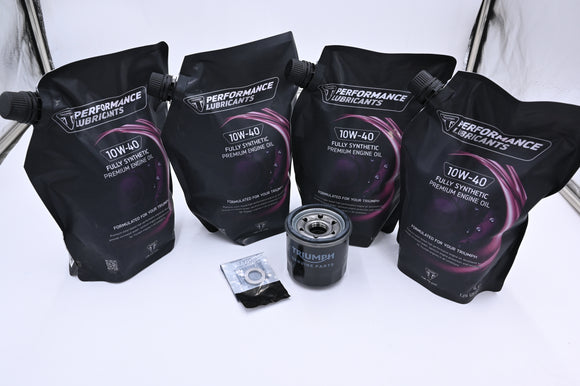 Oil Change Kit for Twin & Triple Cylinder bikes