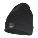 Polar Knitted Black Beanie-1