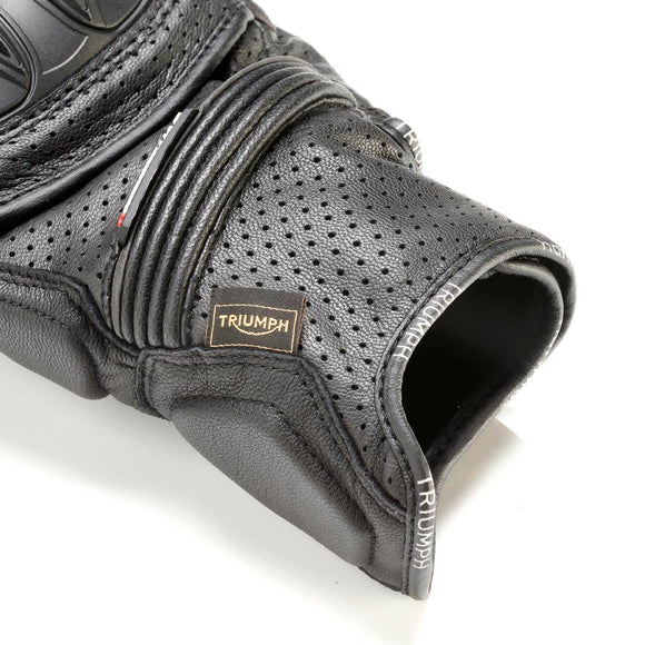 Jansson Perforated Leather Gloves