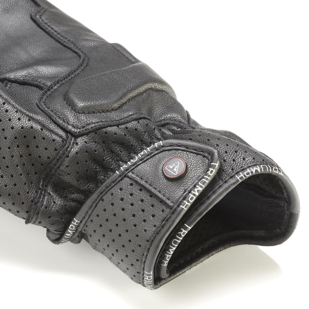 Jansson Perforated Leather Gloves