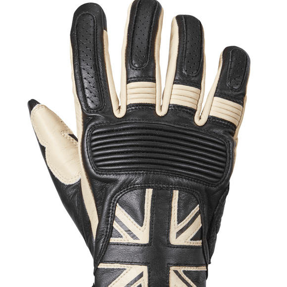 Mono Flag Leather Motorcycle Gloves