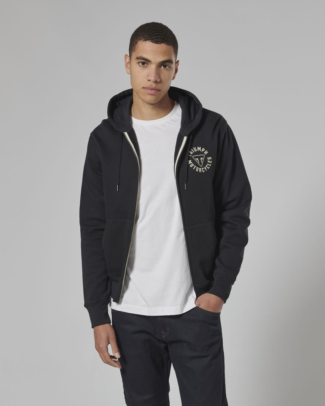 Digby Full-Zip Hoodie - Black