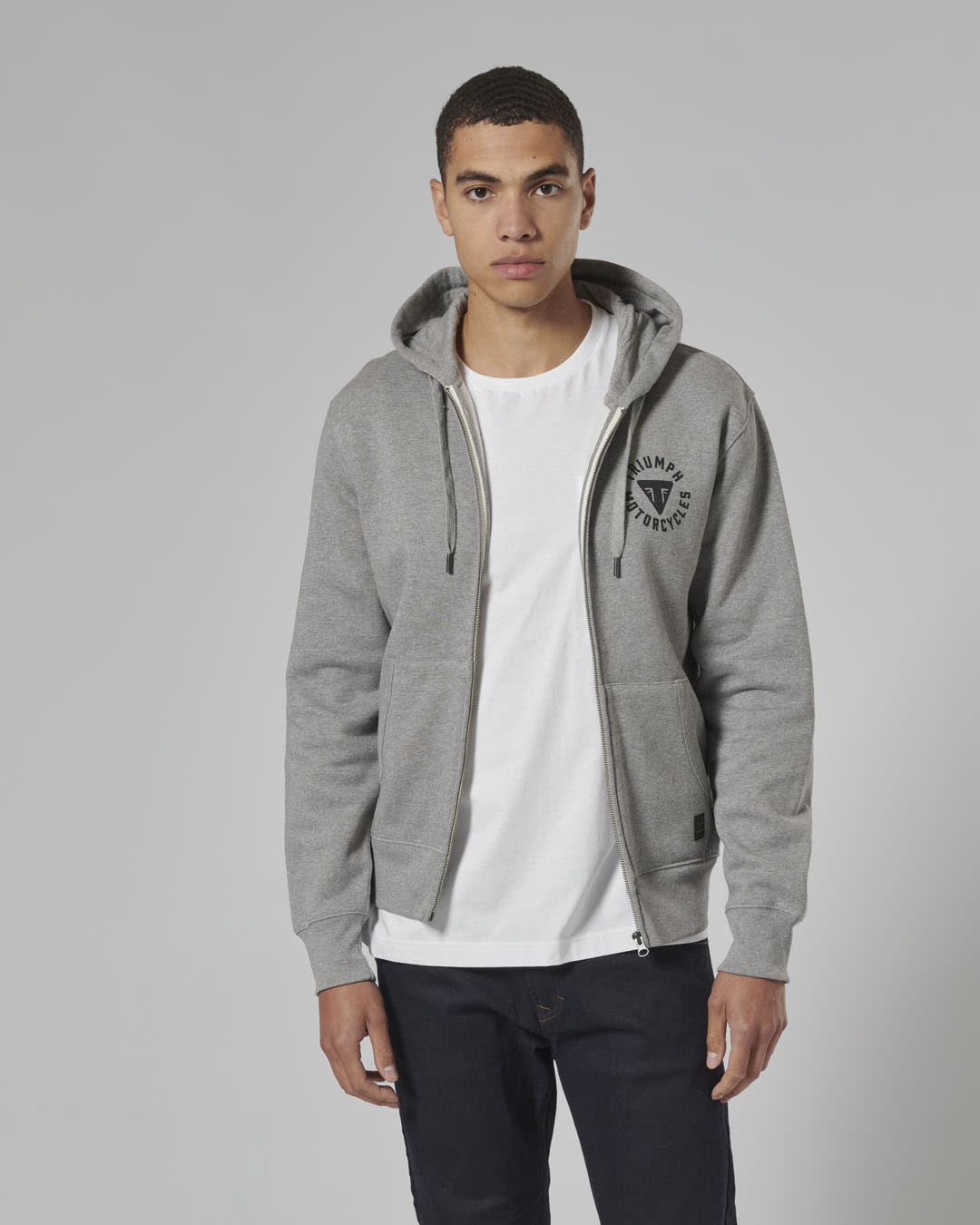 Digby Full-Zip Hoodie - Grey