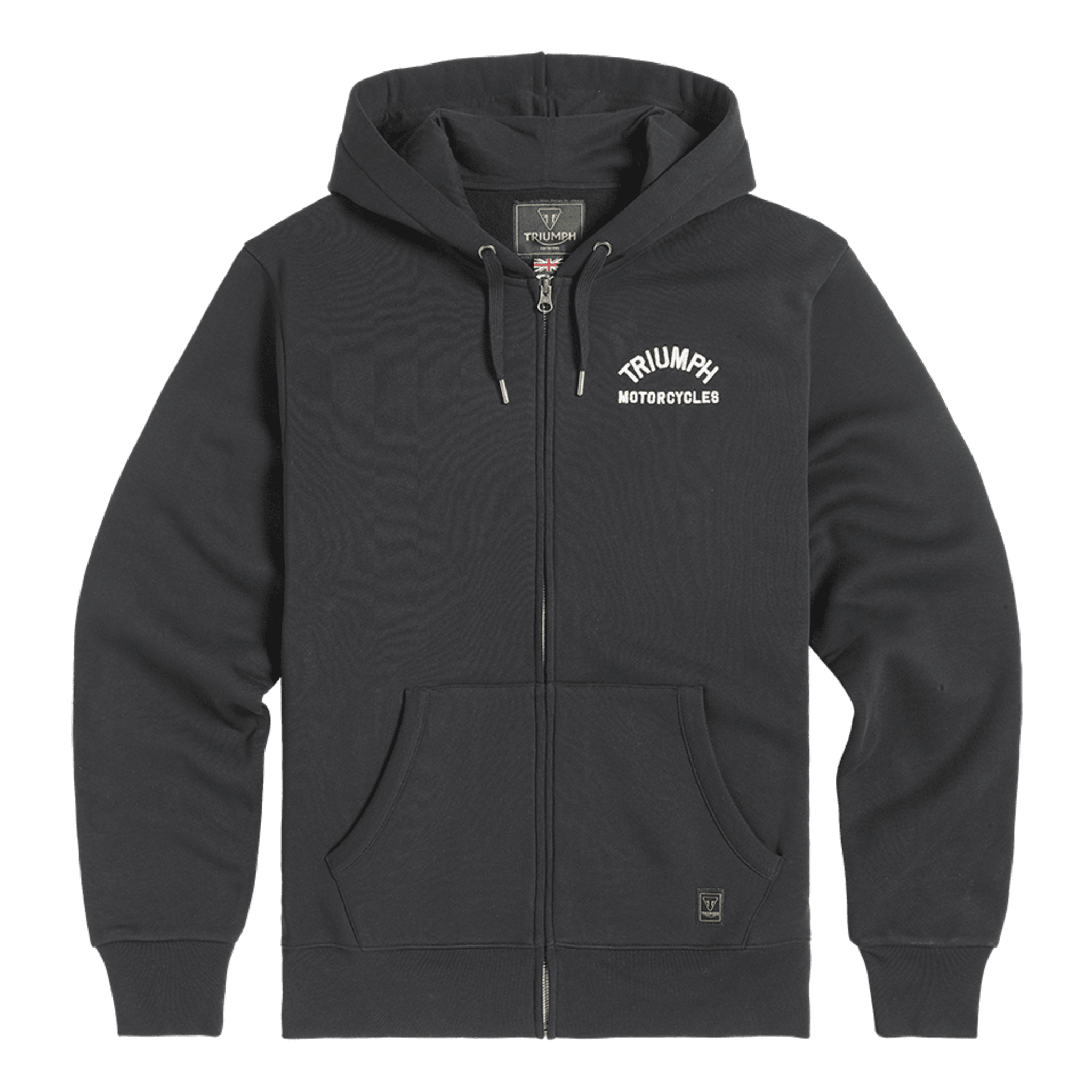 DOLAN FULL ZIP HOODIE BLACK-XXL