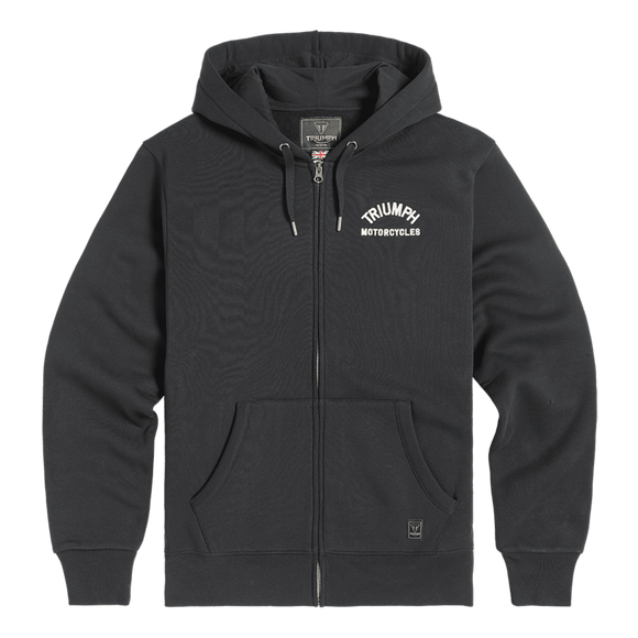 Dolan Full Zip Hoodie - Black