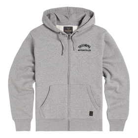 Dolan Full Zip Hoodie - Grey - 0