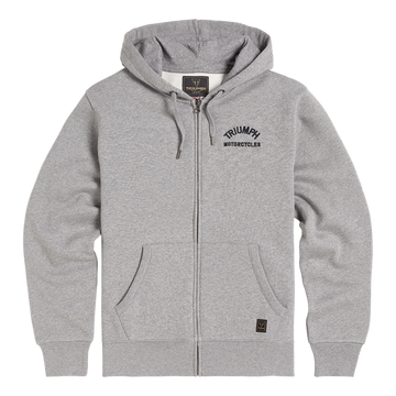 Dolan Full Zip Hoodie - Grey - 0