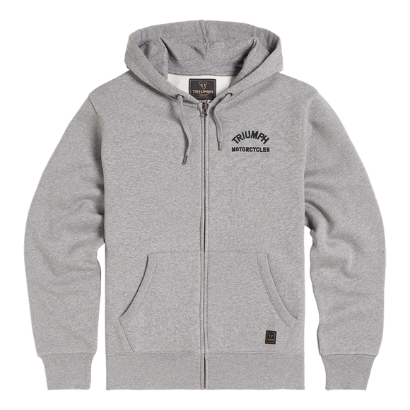 Dolan Full Zip Hoodie - Grey