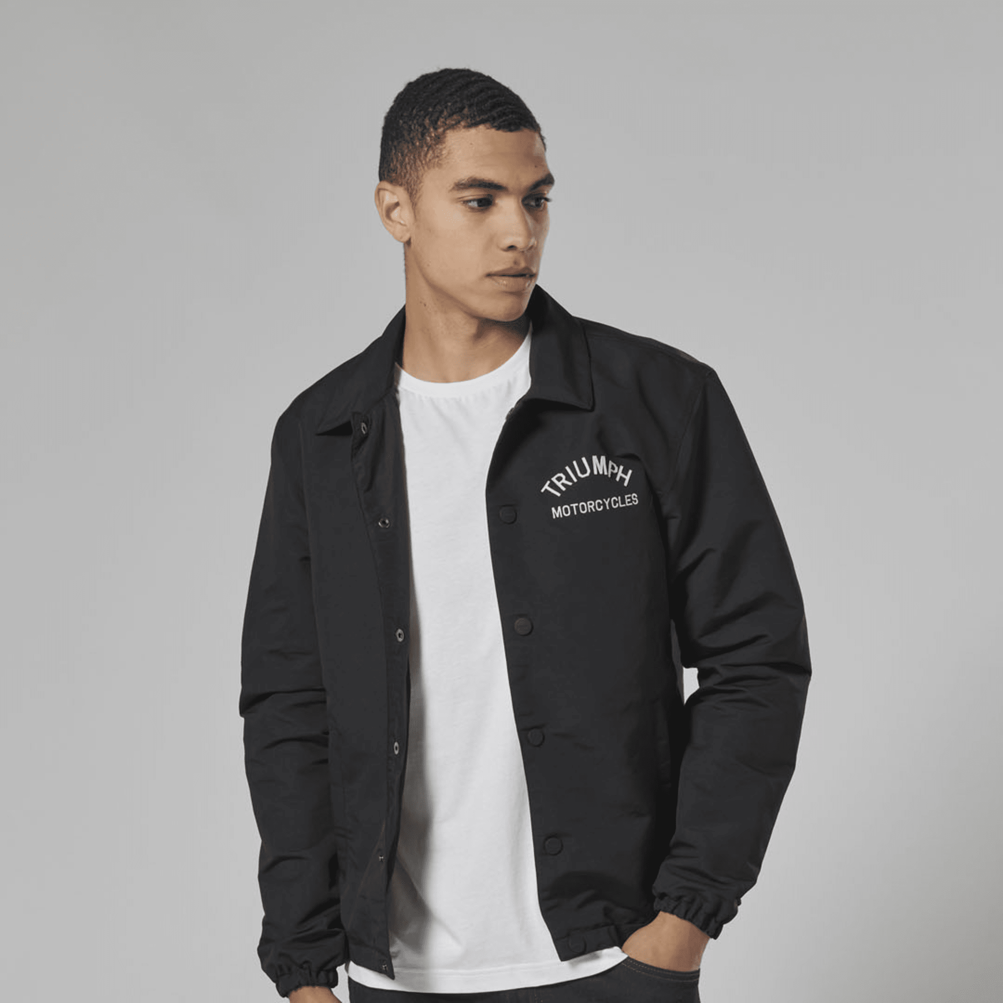 CARTER COACH JACKET BLACK-L