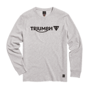 Bettmann Long Sleeve Waffle Tee - Grey-1