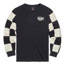 Harker Checkerboard Long Sleeve Waffle Tee-1
