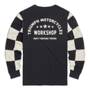 Harker Checkerboard Long Sleeve Waffle Tee-2