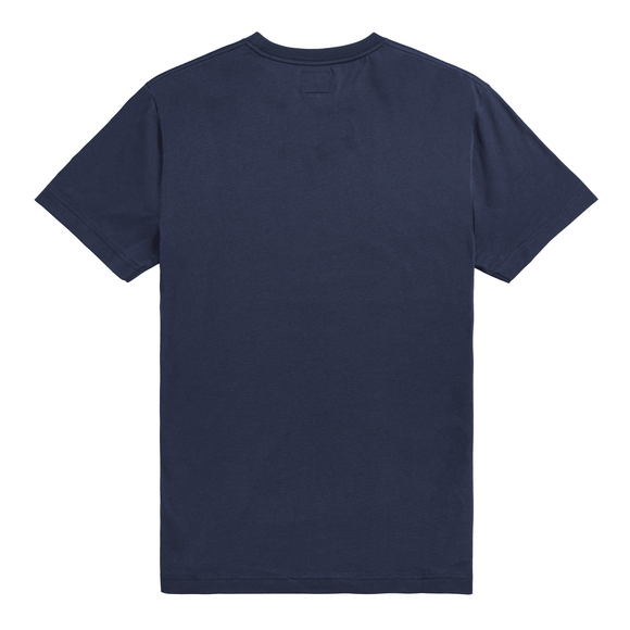 Burnham Arch Logo Tee - Navy Blue