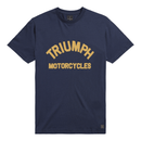 Burnham Arch Logo Tee - Navy Blue-1