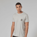 Newlyn Back Print Pocket Tee - Grey-4