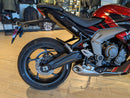 2025 Triumph Daytona 660 w/SKDA Graphics, Evotech Tidy Tail, Evotech Quad-Lock Mount-5