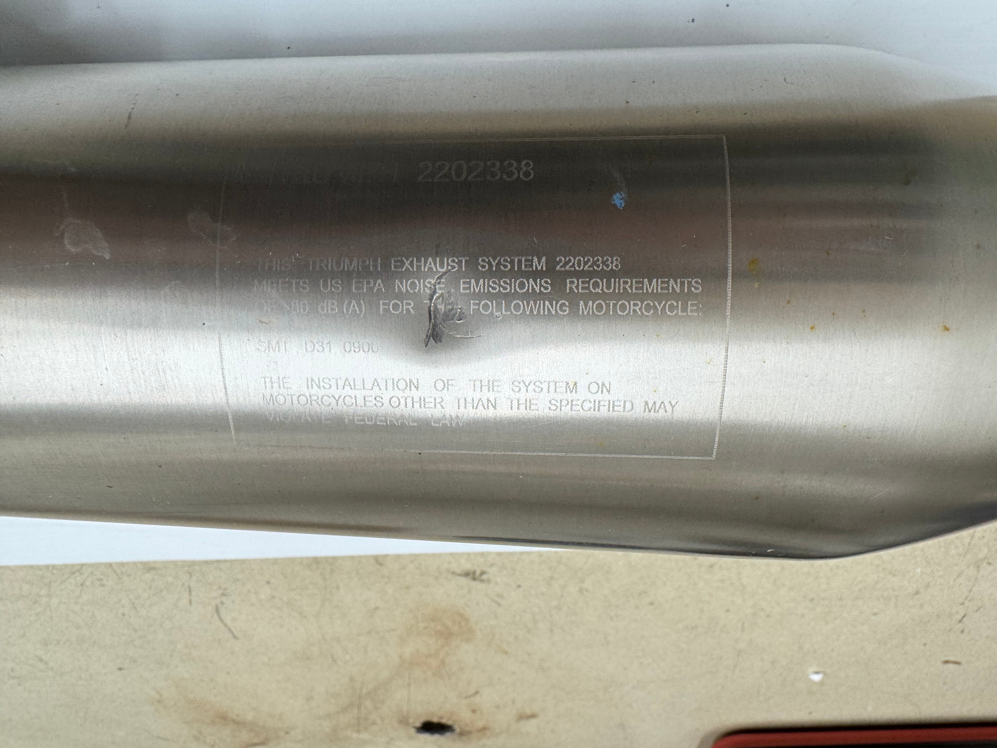 USED RH Silencer - T2202338