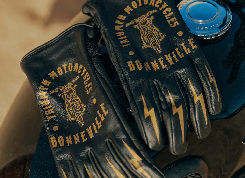 Bonneville T120 Leather Gloves