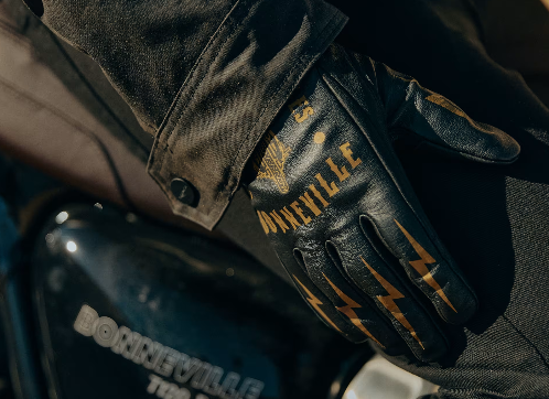 Bonneville T120 Leather Gloves