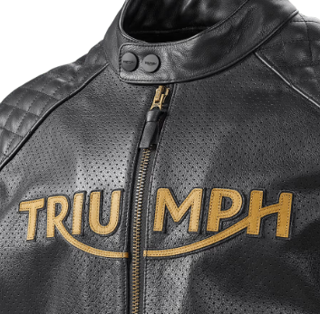Braddan Air Race Jacket - Black & Gold