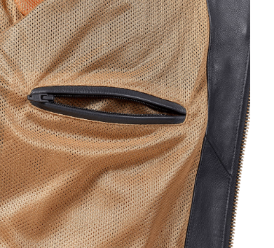 Braddan Air Race Jacket - Black & Gold