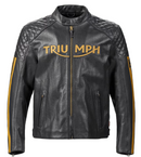 Braddan Air Race Jacket - Black & Gold-1
