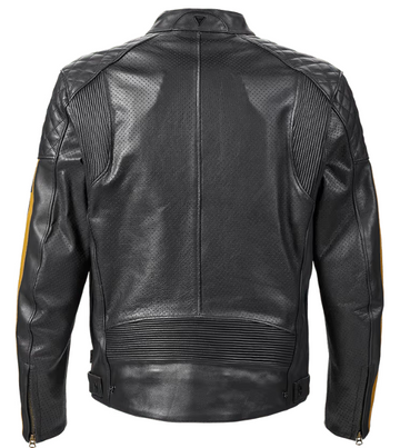 Braddan Air Race Jacket - Black & Gold - 0