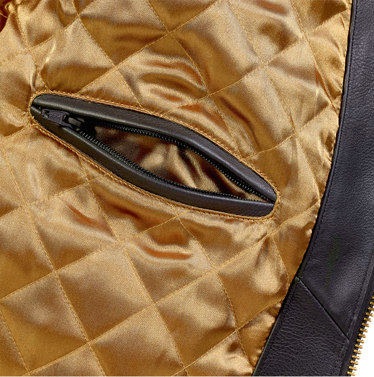 Braddan Sport Jacket - Black & Gold