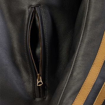 Braddan Sport Jacket - Black & Gold