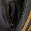 Braddan Sport Jacket - Black & Gold-8