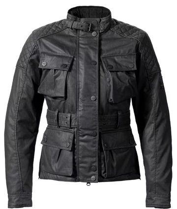 Beck Women's Waxed Cotton Jacket - Black