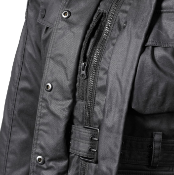 Beck Women's Waxed Cotton Jacket - Black
