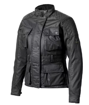 Beck Women's Waxed Cotton Jacket - Black