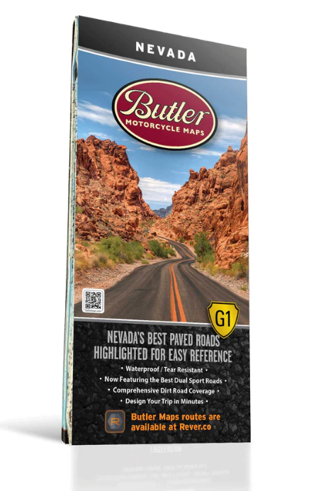 Butler Maps Best Paved Roads in Nevada