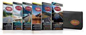 Butler Maps Best Paved Roads in the Rocky Mountain States - Map Collection with Sleeve