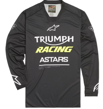 Triumph x Alpinestars® Racer Graphite MX Jersey