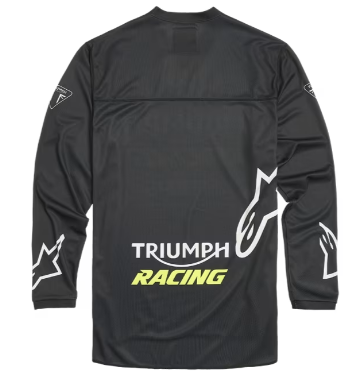 Triumph x Alpinestars® Racer Graphite MX Jersey - 0