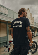 Ditchling Back Logo Pocket Tee - Black-5