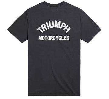 Ditchling Back Logo Pocket Tee - Black