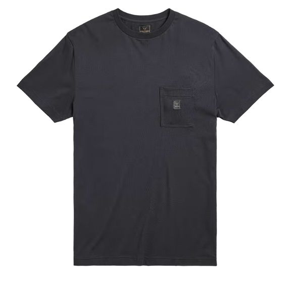 Ditchling Back Logo Pocket Tee - Black