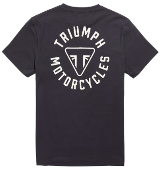 Newlyn Back Print Pocket Tee - Black