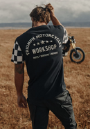 Preston Checkerboard Sleeve Tee-3