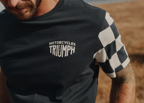 Preston Checkerboard Sleeve Tee