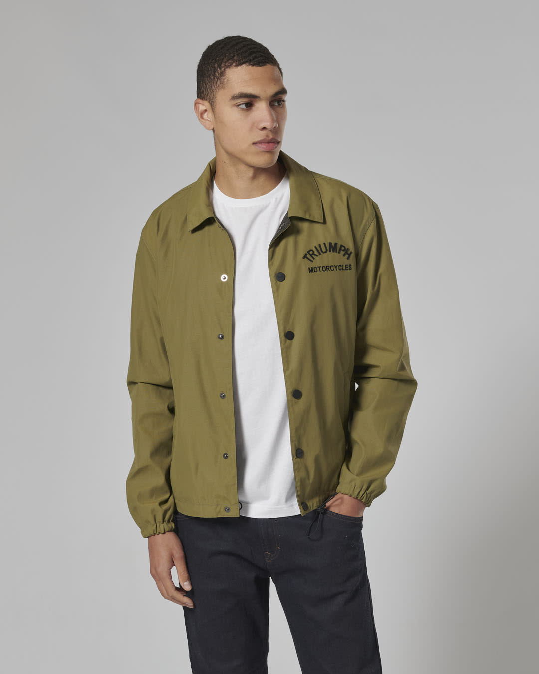 CARTER COACH JACKET KHAKI-XXXL