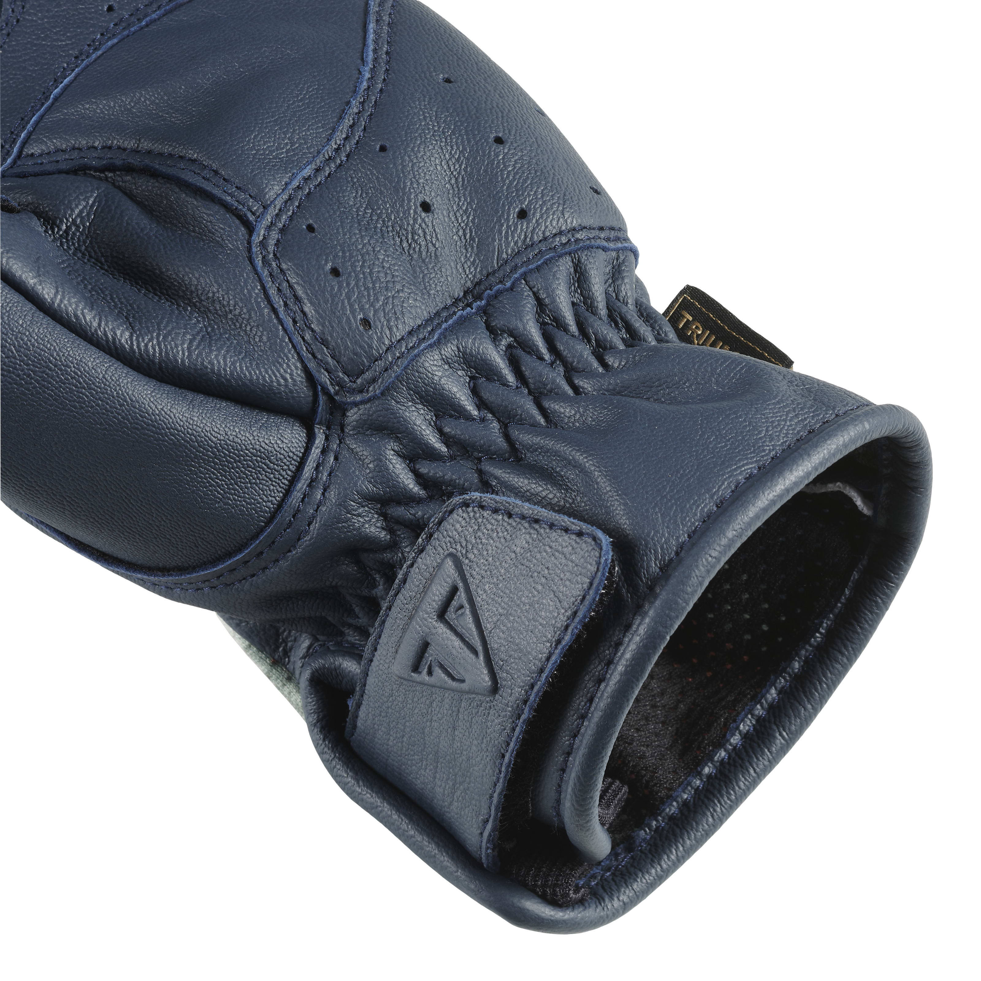 Union Jack Flag Leather Gloves - 0