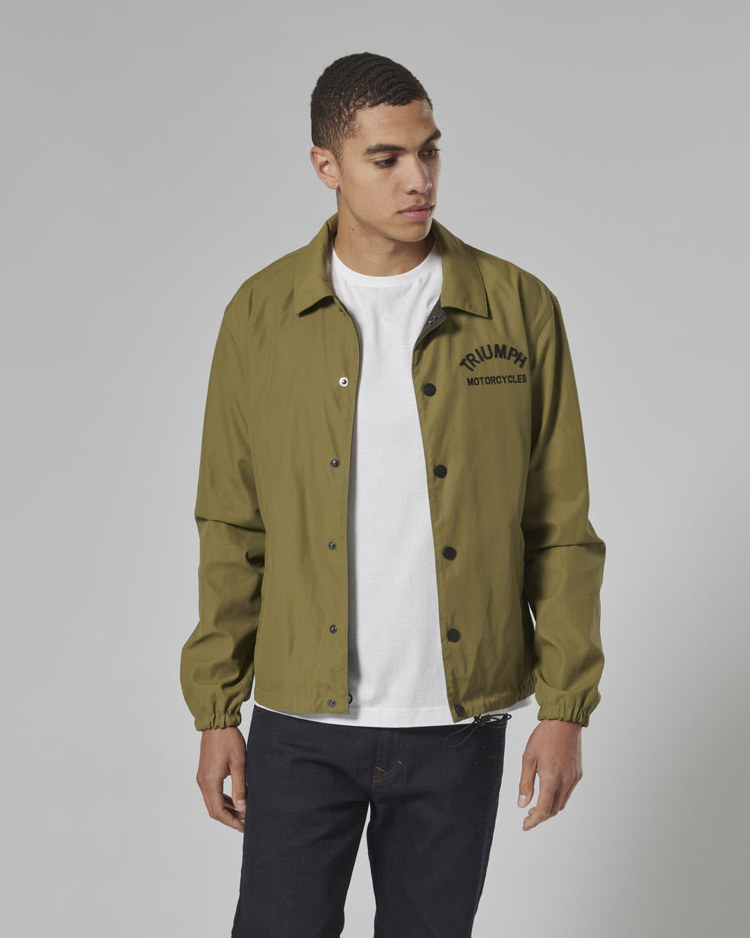 CARTER COACH JACKET KHAKI-XXXL