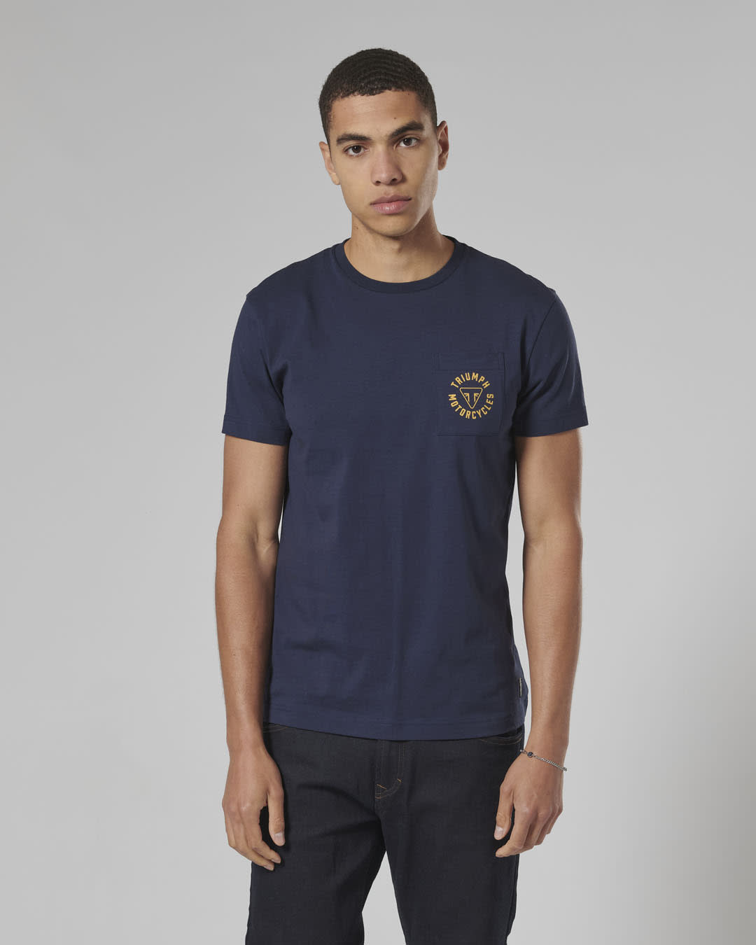 NEWLYN NAVY TEE-M