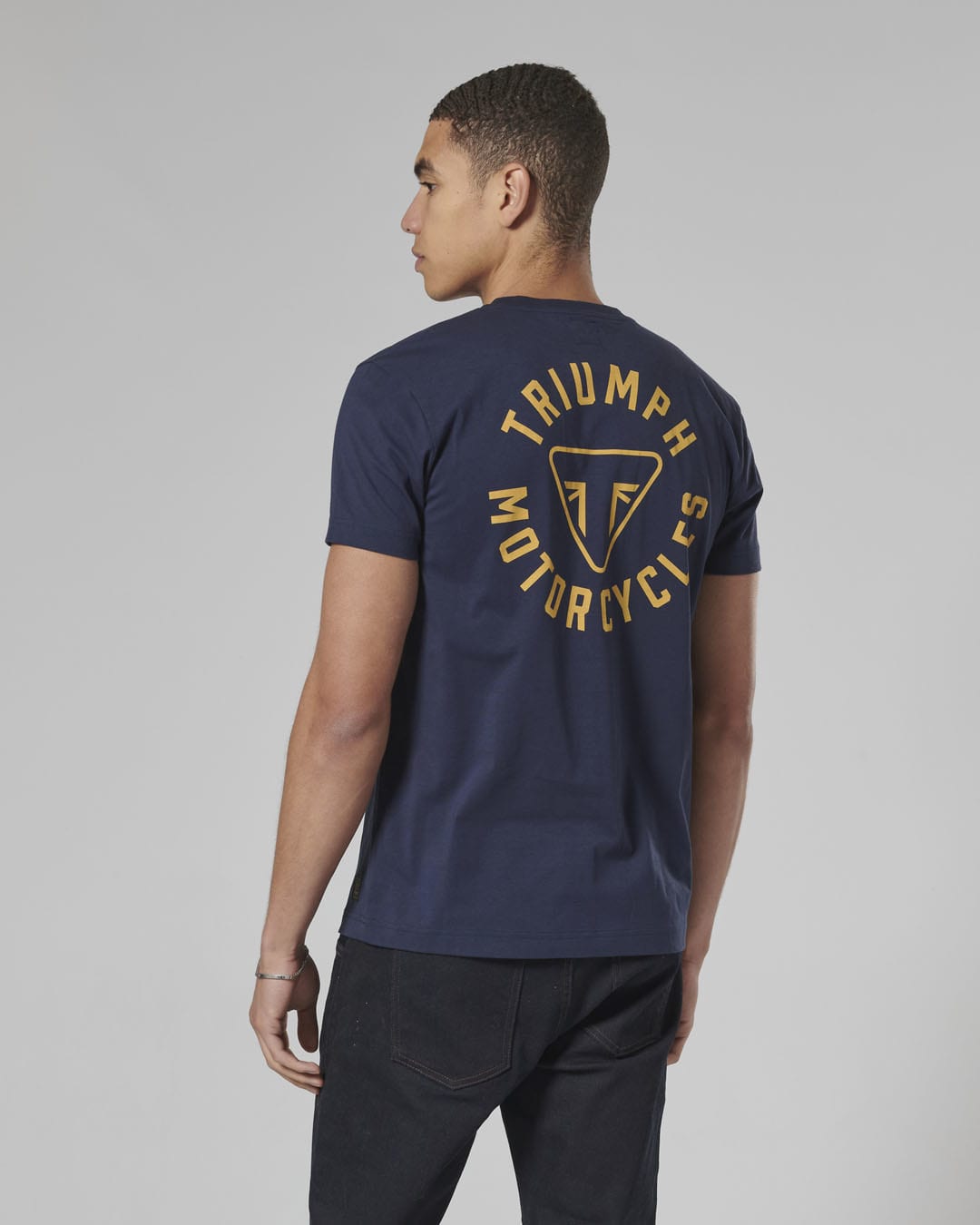 NEWLYN NAVY TEE-L