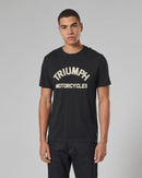 Burnham Arch Logo Tee - Black-5
